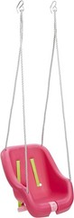 Snug ‘n Secure Baby Swing – Magenta 2-in-1 for Growing Toddlers, No Assembly