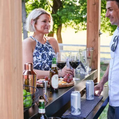 Backyard Discovery Cedar Springs Outdoor Bar FREE SHIPPING USA