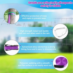 Ninja Warrior Obstacle Course Kids,2x56ft Slackline W/ 12 Accessories,Saucer