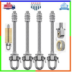 Heavy Duty Stainless Steel Swing Hangers 1500lb Capacity 2 Pack Porch Playground