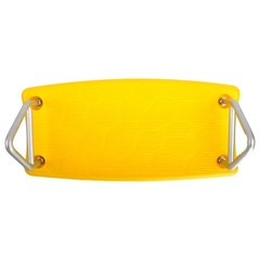 SWING SET STUFF INC. FLAT SEAT WITH 5.5 FT. COATED CHAIN YELLOW playground 0310