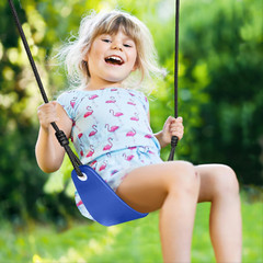 5-in-1 Kids Swing Set with Trampoline, Saucer Swing & Basketball Hoop