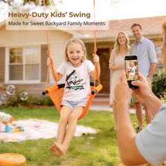 Swing Seat for Kids Heavy Duty Rope Play Secure Children Swing Set,Perfect fo…