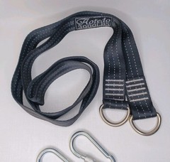 5 Foot Tree Swing Hanging Strap With 2 Carabiners