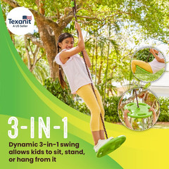 Disco Tree Swing – Swing Sets for Backyard, Outdoor Swings, Swingset Outdoor for
