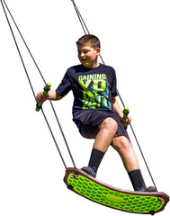 Swurfer Kick Stand up Surfing Tree Swing Outdoor Swings for Kids up to 200 Lbs –