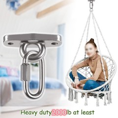 2 Heavy Duty Swing Hangers Anti-Rust 304 Stainless Steel,2000LB Swivel Swing …
