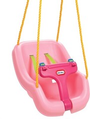 Little Tikes 2-in-1 Snug ‘n Secure Swing, Pink