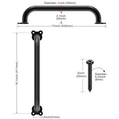 6 Pack 17-Inch Safety Handle, Metal Safety Playground Handles,Sturdy Playgrou…