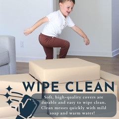 Toddler Step, Indoor Foam Playset, Soft Toddler and Active Kids Play Foam Step f