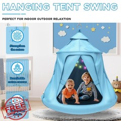 COZEER Swing Set Tent Swing Light Blue