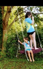 Custom Made Unique Side Swinging Pine Tree Swing *made in the USA*