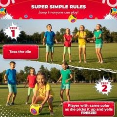 Games – Whomp Ball – Ultimate Backyard Dodgeball – Soft Foam Dice – Yard