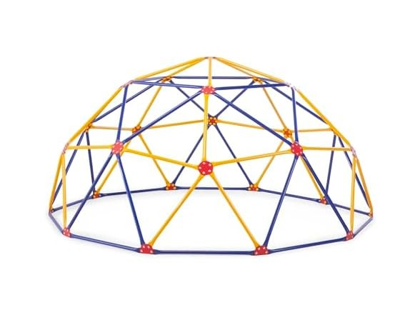 EASY OUTDOOR Space Dome Climber Yellow Blue Red 46.00 x 91.00 x 91.00″