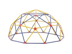 EASY OUTDOOR Space Dome Climber Yellow Blue Red 46.00 x 91.00 x 91.00″
