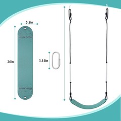 2 pcs Heavy Duty Swing Seat Support 330lb，Suitable for Backyard, Garden, Play…