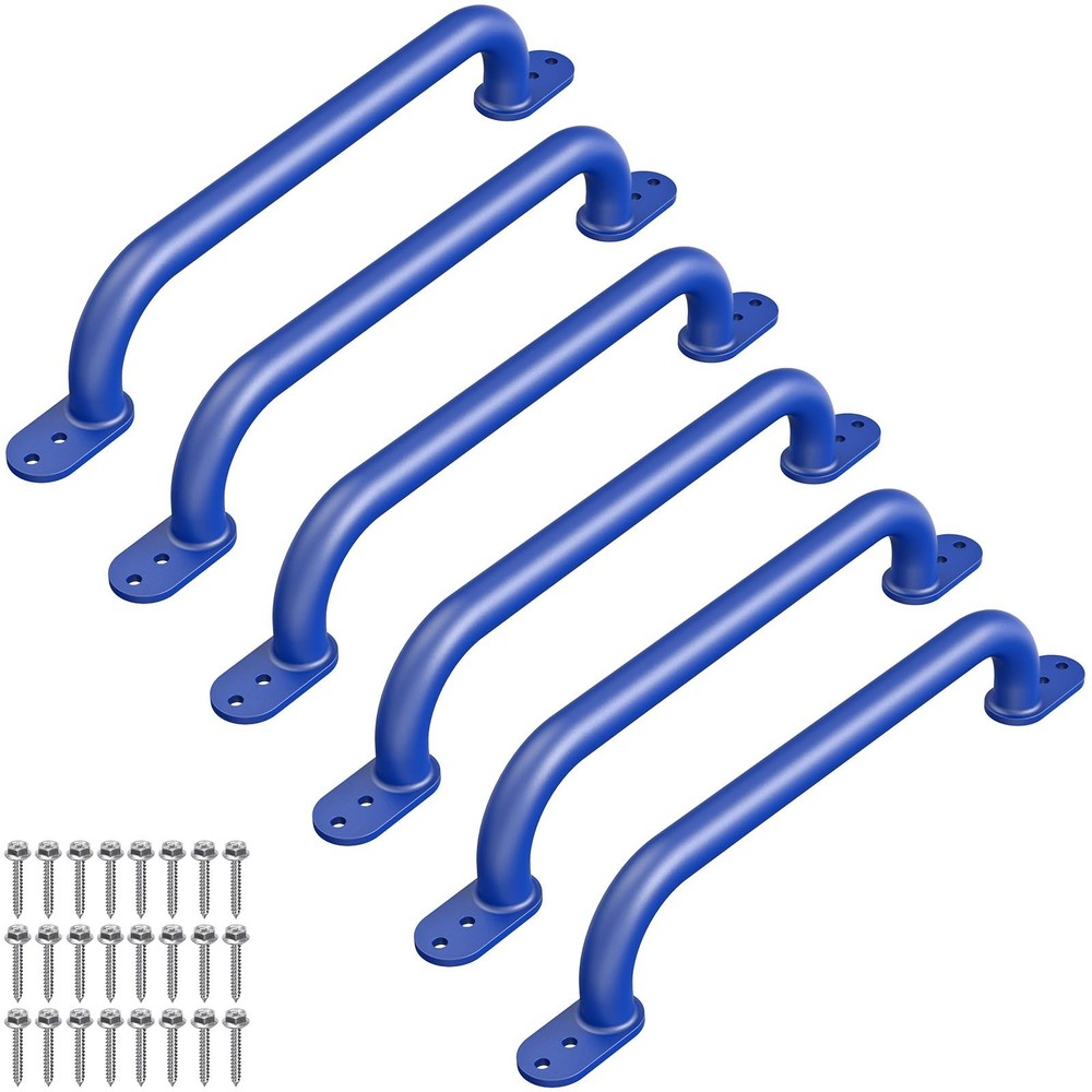 6 Pack 17-Inch Safety Handle, Heavy Duty Metal Safety Playground Handles, Ind…