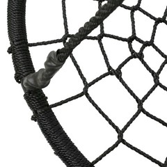 48″ Spider Web Swing Set Large Platform Net Adjustable Hanging Ropes for Kids