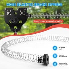 120FT ZipLine for Kids and Adult: Up To 400LBS Quickly Tighten Zip Line Kit