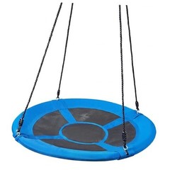 40 inch Saucer Tree Swing 900Lb Weight Capacity, Waterproof Swing Seat Blue