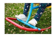 Kids Rocking Horse Rocking Chair Seesaw: Safe Home Playground Backyard Equipm…