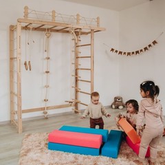 Climbing Monkey Bars Kids Jungle Gym Monkey Bar Climber Home Playground Indoor