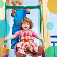 Dunzy 6 Pack 16.5 Inch Monkey Bars Playground Ladder Rungs Monkey Bar Kit Playgr