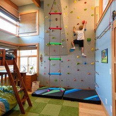 6.6FT Climbing Rope Ninja Ladder for Kids – Obstacle Course Swing Accessories