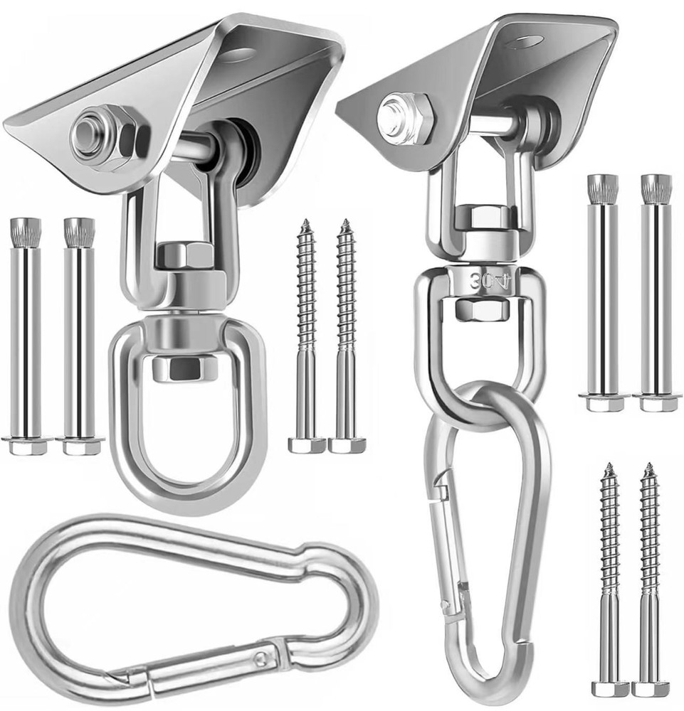 Swing Hanger for Wooden & Concrete Swing Set, 2000LB Capacity Hammock Hanger …