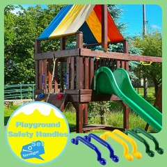 6 Pcs Kids Swingset Handle Plastic Playground Safety Handles Outdoor Playset …