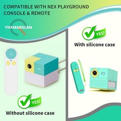 Wall-Mount Shelf for Nex Playground Console and Remote,Easy to Install Stand