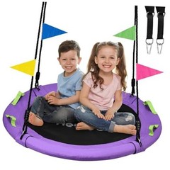 Tree Swing, Saucer Swing for Kids, 900lbs Weight Capacity, with 40 Inch