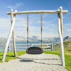 Adjustable Heavy Duty Swing Seat for Kids & Adults – Weatherproof Ropes
