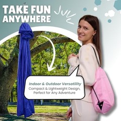 Sensory Swing for Kids and Adults. Indoor and Outdoor Therapy – Pink or Blue
