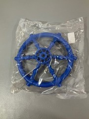 Backyard Discovery Premium Steering Wheel – Blue and Lime – NO HARDWARE