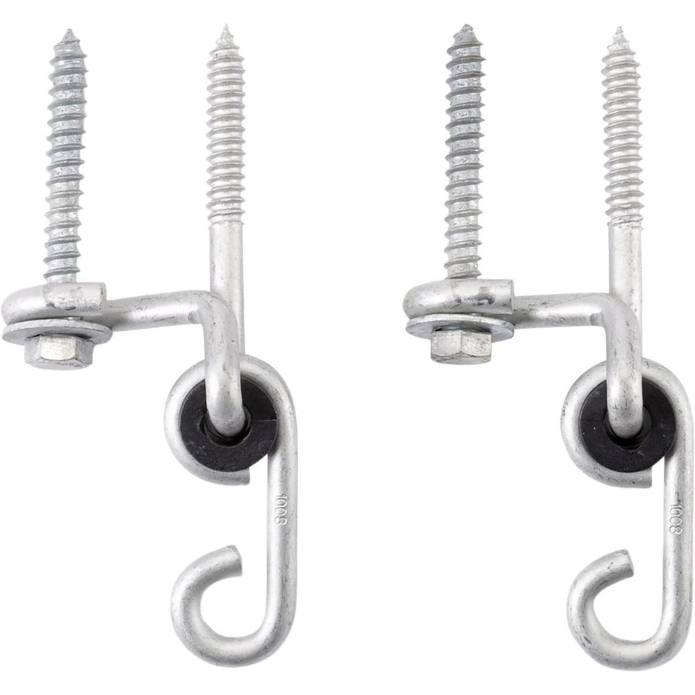 2-pieces PlayStar Steel Swing Hanger Mounts with 210 lb. Weight Rating per Pair