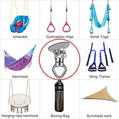 BeneLabel Swing Hanger with Bearing Swivel 800LB Capacity Stainless Steel Ceilin