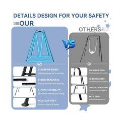 Swing Stand Frame with Sensory Pod Swings,Sensory Swing Set for Kids,Heavy Du…