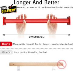 Monkey Bars for Backyard 16.5In Heavy Duty Metal Monkey Bars for Kids 8 PCS P…