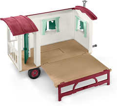 Schleich Horse Club – 113PC Interactive Camping Trip – Car and Camper Caravan Pl