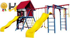 Lifetime Big Stuff Deluxe Swing Set Playset Primary