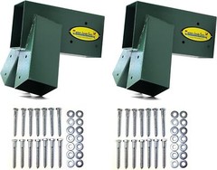 Eastern Jungle Gym Easy 1-2-3 A-Frame 2 Brackets for Swing Set with All Mount…