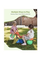 Kingsport Seesaw Rotating Teeter Totter 28881Q Kids 3+ Outdoor Toy