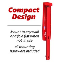 Wall Mounted Ring Swing Game – Foldable Arm for Indoor/Outdoor Fun, Easy Setup