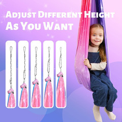 Sensory Swing, Indoor & Outdoor Sensory Swing for Kids & Adults, Double Layer Th