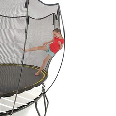 Springfree Trampoline Kids Outdoor Medium Oval 8 x 11′ Trampoline with Enclosure