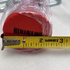 Ninjaline Slack Line Triangle Cone Grips With Threaded Clips Red And Blue