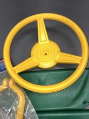 PlayStar Lot Yellow Steering Wheel Handles green Seats
