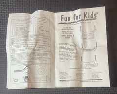 Vintage 1994 Flexible Flyer Trapeze Swing In Box Back Yard Swing Set Accessory