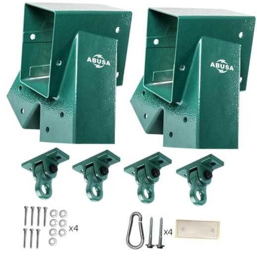 Heavy Duty Swing Sets Brackets Including 2 Green A-Frame Swing Set Light Green